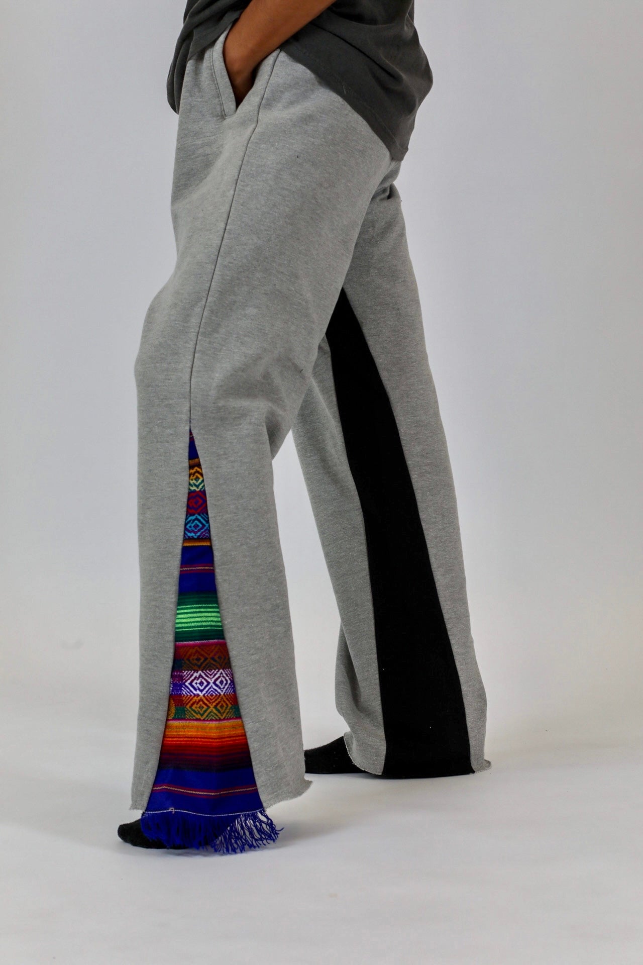 Grey two tone sweats